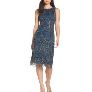 Pisarro Nights Middy Zigzag Sheath Dress